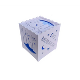 Eid mubarak licht box blauw Islamboekhandel.nl